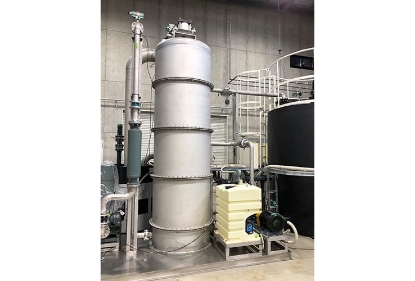 アクアファイバー 繊維ろ過装置 実際に導入された様子